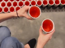 That-They-Had-To-Arrange-6600-Cups-On-The-Floor