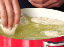 Ever Tried Dropping Biscuit Dough In Hot Cooking Oil