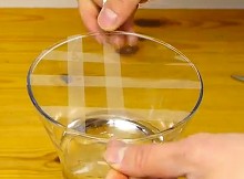 Scotch Tape Was Put On The Vase