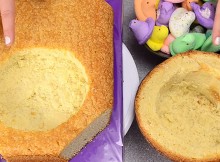 She Makes Some Hole Into The Cakes