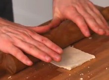 This Guy Flattens A Slice Of White Bread