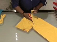 I Never Believed She Used Old T-Shirt To Make What She Did