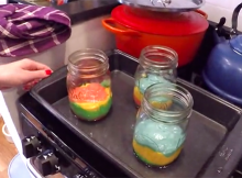 I Never Knew It Was This Easy Making Mason Jar Rainbow Cakes