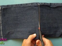 I Saw Her Cut Her Old Pair Of Jeans