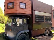 The Truck Looks Normal, But When Folded Out