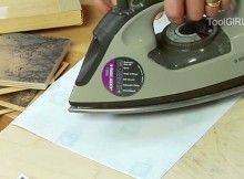 This When She Started Ironing The Piece Of Paper