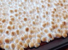 Marshmallows Are Placed On A Tray