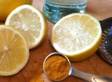 Turmeric-Lukewarm-Lemon-Water