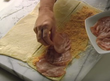 LayeringHamOnCheese