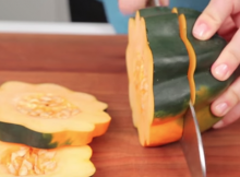 SlicingAcornSquash