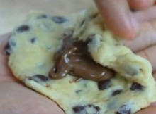 WrappingCookieDoughAroundNutella