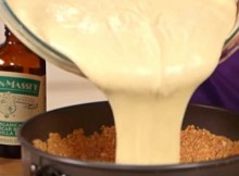 PouringCheesecakeBatterIntoPan