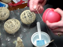 VariousBallsofStringsforChristmas