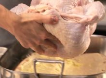 turkey-upside-down