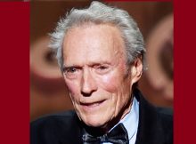 CENTURY CITY, CA - FEBRUARY 07:  Actor/director Clint Eastwood accepts the Feature Film Nomination Plaque for American Sniper onstage at the 67th Annual Directors Guild Of America Awards at the Hyatt Regency Century Plaza on February 7, 2015 in Century City, California.  (Photo by Alberto E. Rodriguez/Getty Images for DGA)